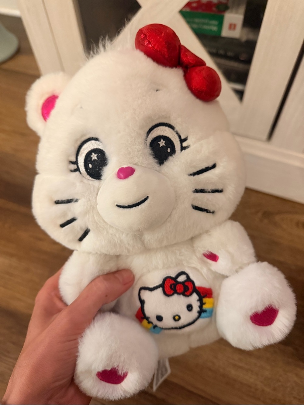 Hello Kitty X Care Bears Plush, Like New, Cute, Collection! 🎀🧸
